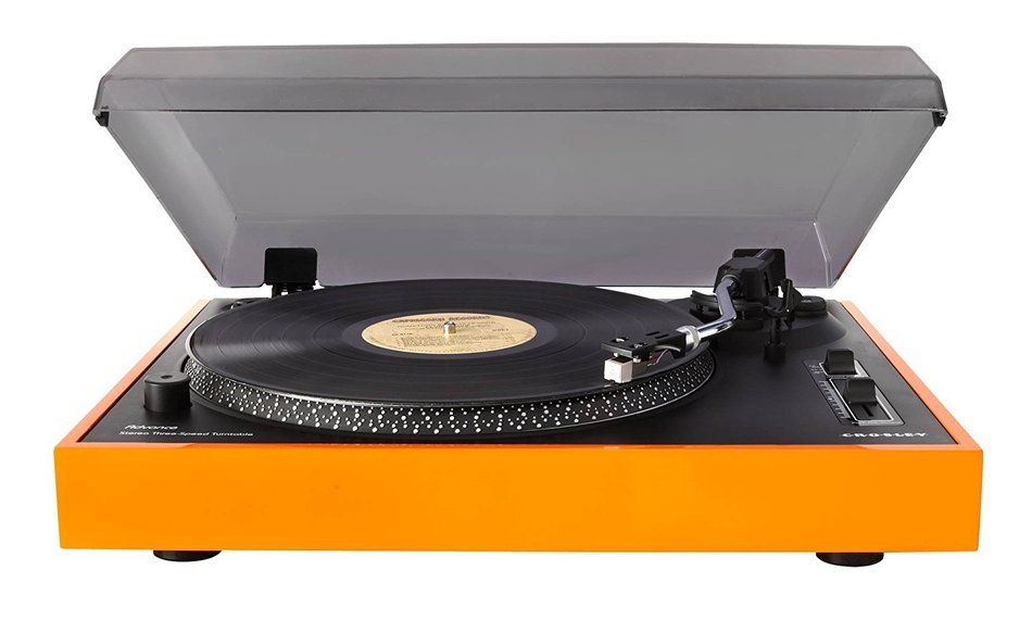 Crosley CR6009A-OR Advance Turntable with USB and Software Suite for Ripping and Editing Audio (Orange) N8