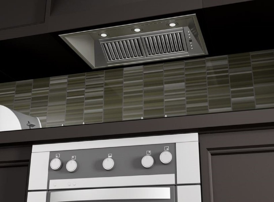 Z Line 698-RS-34 900 CFM Range Hood Insert with Remote Single Blower, 34" N2