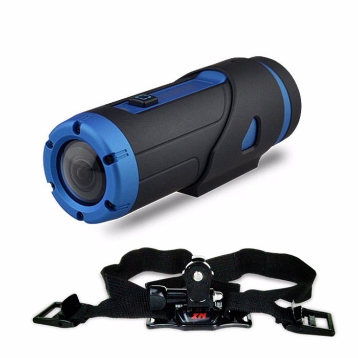 Boddenly Warrior Full HD 1080P WiFi Wireless remote controller G-sensor Sports Action Camera (Helmet Strap included) N6