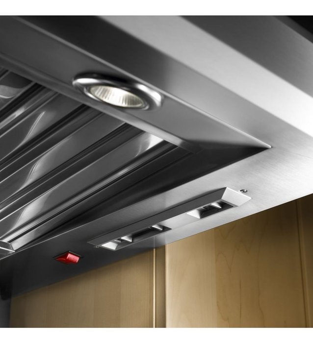 Kitchenaid KXW9736YSS 36-Inch Commercial-Style Series Wall-Mount Canopy Hood N5
