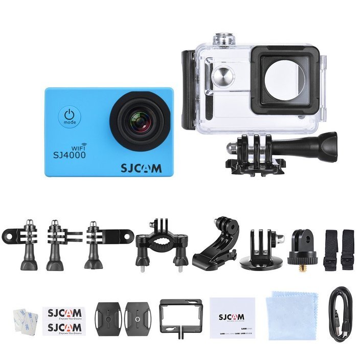 SJCAM SJ4000 WiFi 2.0" LCD Screen 1080P 30fps Full HD 12MP Waterproof 30M NTK96655 Action Sports Camera DV 170... N26