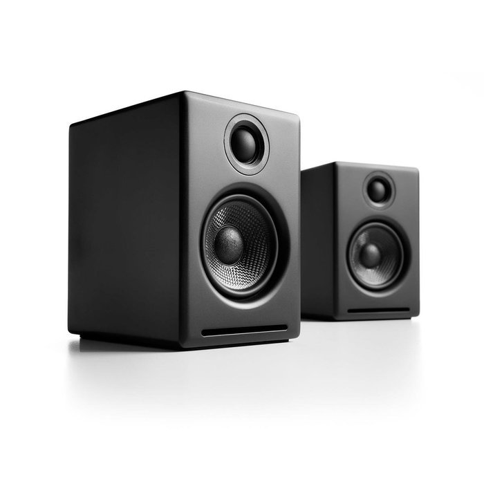 Music Hall USB-1 Turntable Package w/ Pair of Audioengine A2+ Desktop Speakers (Black) N2