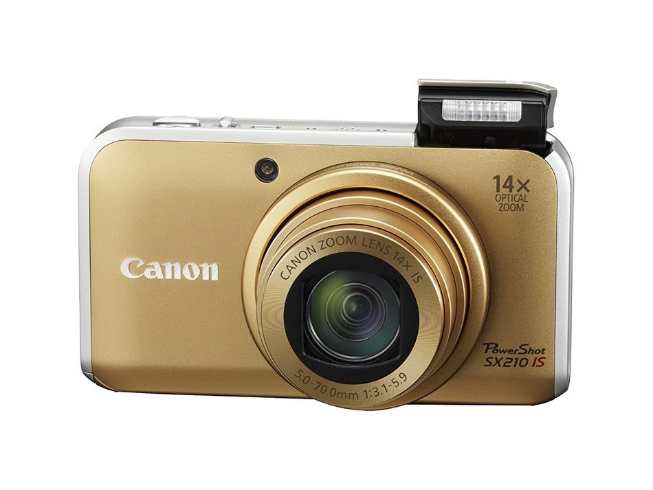 Canon PowerShot SX210IS 14.1 MP Digital Camera with 14x Wide Angle Optical Image Stabilized Zoom and 3.0-Inch... N2
