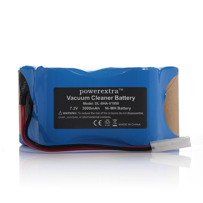 Powerextra 7.2V NiMH Battery for Shark Vacuum V1950 and VX3 Replaces XB1918