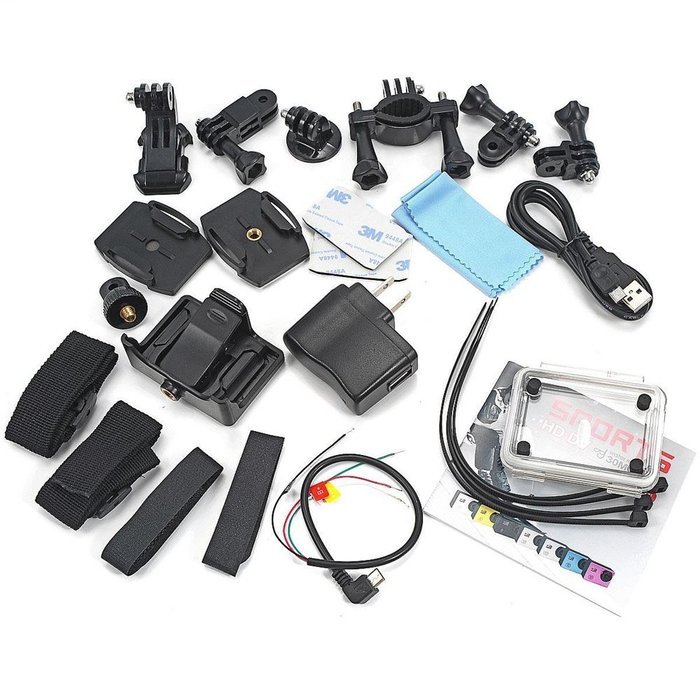 SJ6000 WiFi Version 2" LCD Display 170&deg; Wide Angle 1080P HD 30M Waterproof Outdoor Helmet Sport DV Digital Video... N7