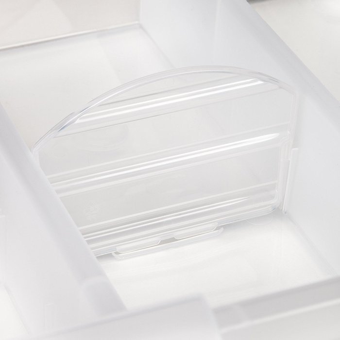 IRIS Clear Modular Media Box - Large (Set of 4) N6