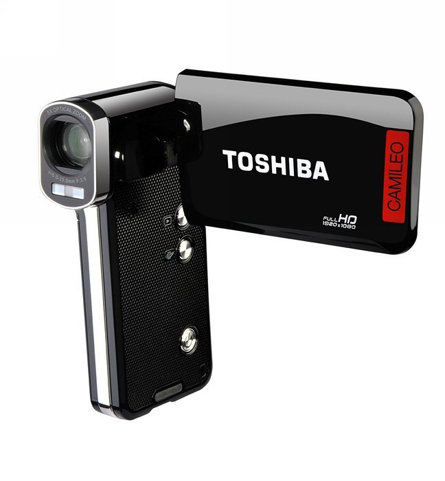 Toshiba Camileo P100 HD Camcorder with 5x Optical Zoom and 3-Inch LCD Screen (Black) (Discontinued by Manufacturer) N4