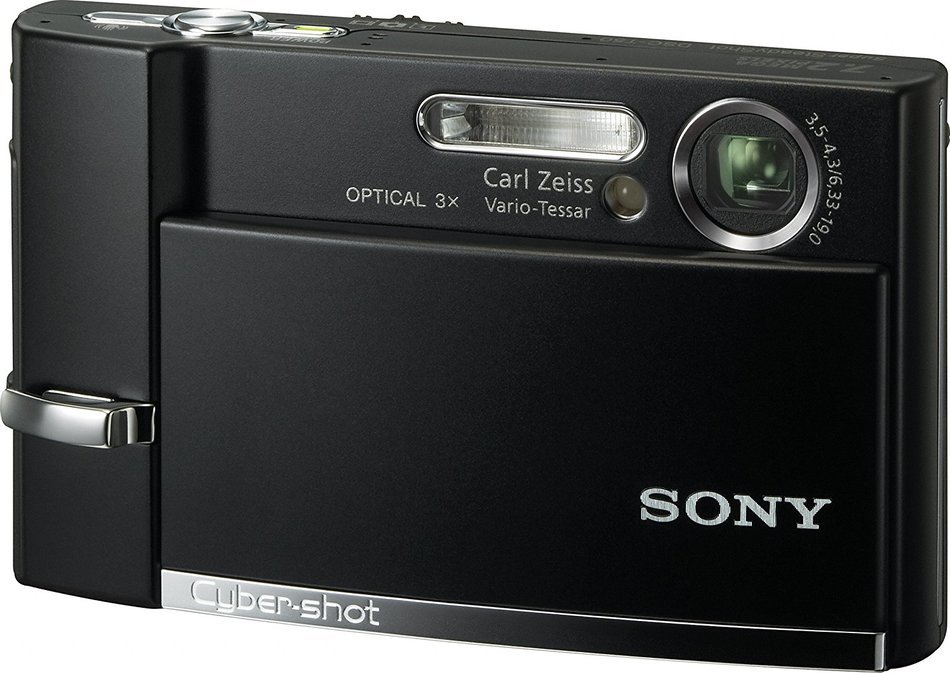 Sony Cybershot DSC-T50 7.2MP Digital Camera with 3x Optical Zoom (Black) N5