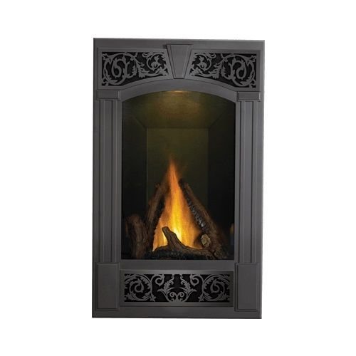 Napoleon GD19-1NSB Vittoria Direct Vent Gas Fireplace 11 500 BTUs with Porcelain Reflective Radiant Panel Safety...