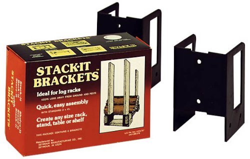 Seymour Manufacturing Fireplace Log Rack/Bracket Kit N2
