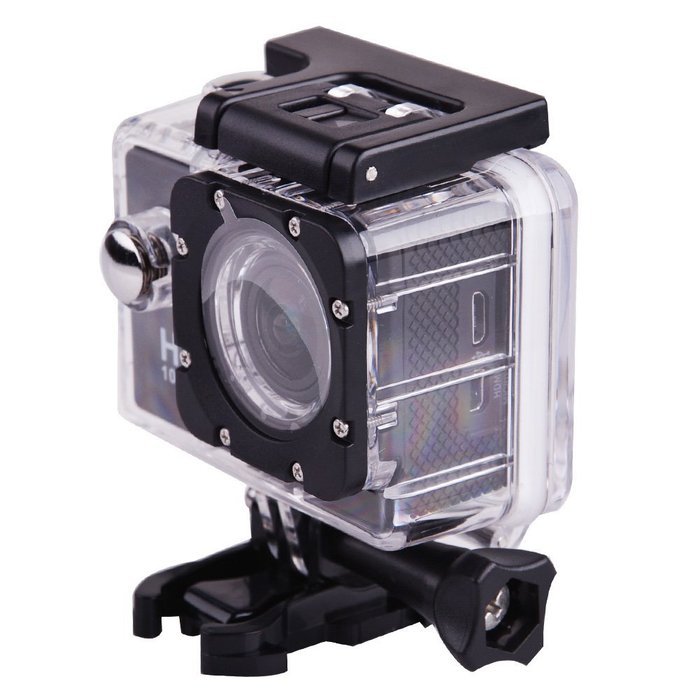Acekool W9se Outdoor Sports WiFi Camera Black Mini Waterproof Diving Sports Video Camera N3