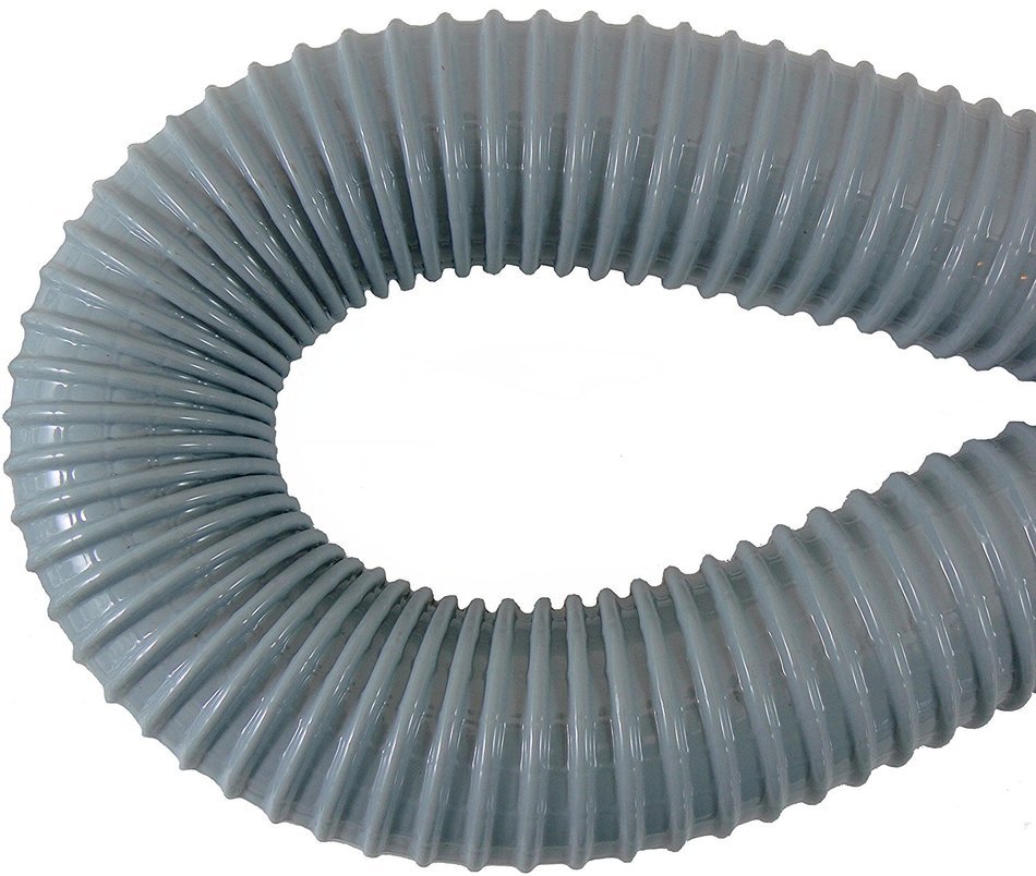 FLEX TUBE: 24" (2 foot) Flexible Tube/Hose/Pipe (for 2" vacuum pipe) for Central Vacuum System dust pan installation...