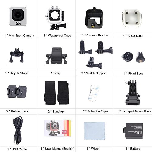 Sjcam M10+ Plus Wifi Mini 2k Gyro Action Camera Sport Dv Video Camcorder Ultra Hd Moto Bike Riding Recorder DVR N9