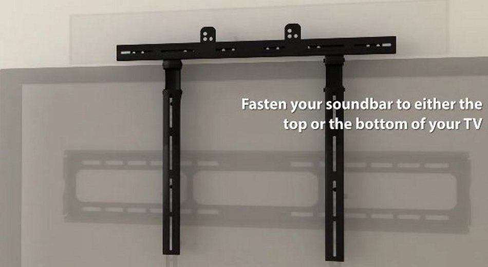 Atlantic 63607104 Universal Adjustable Sound Bar Bracket N4