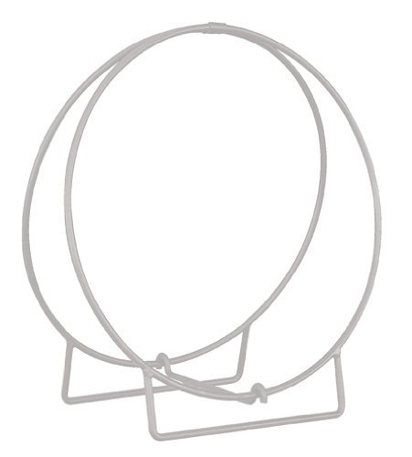 UniFlame 36-Inch Stainless Steel Log Hoop with 1/2-Inch Solid Stock