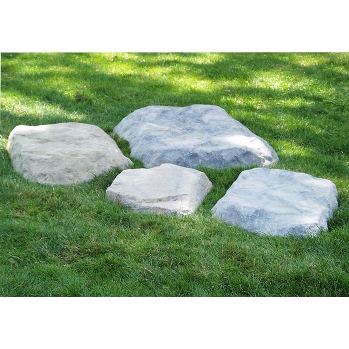 TrueRock Flat Covers, Small, Greystone, 30"L x 23"W x 3"H N5