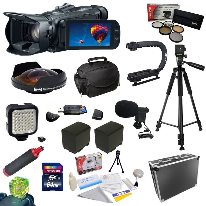 Canon VIXIA HF G30 HD Camcorder with HD CMOS Pro/32GB Internal Flash Memory with Special Edition All Sport Accessory... N5