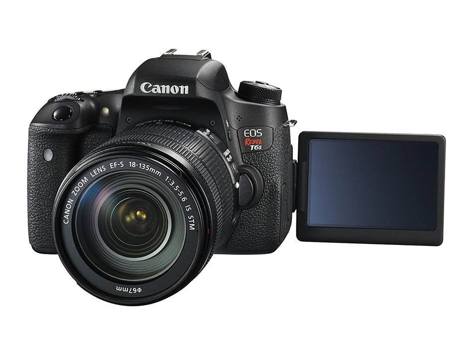 Canon EOS Rebel T6s Digital SLR (Body Only) - Wi-Fi Enabled w/ Fast Start Course N12