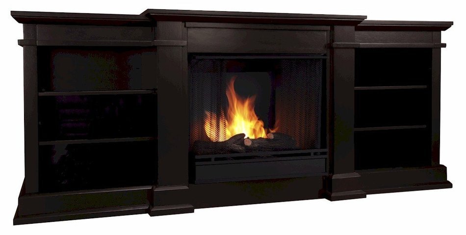 Real Flame Fresno Entertainment Ventless Gel Fireplace