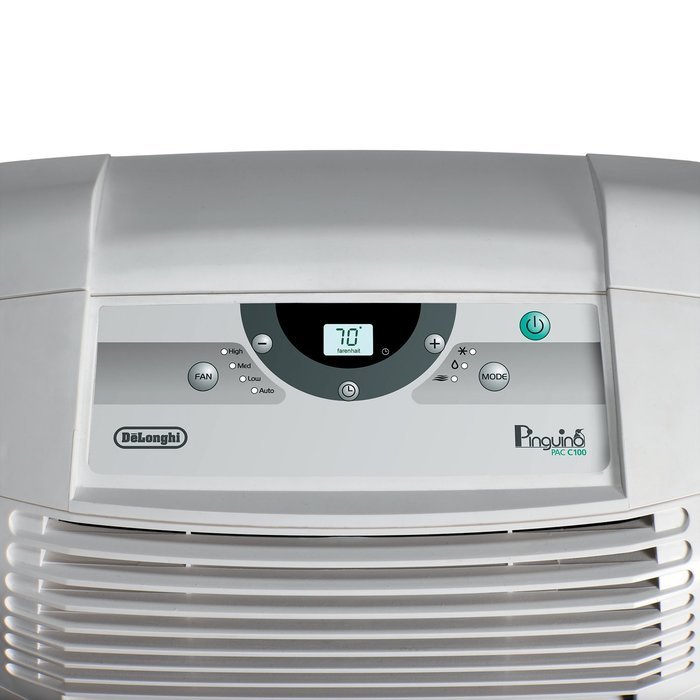 DeLonghi PACC120E 12,000 BTU Portable Air Conditioner with Remote Control N3