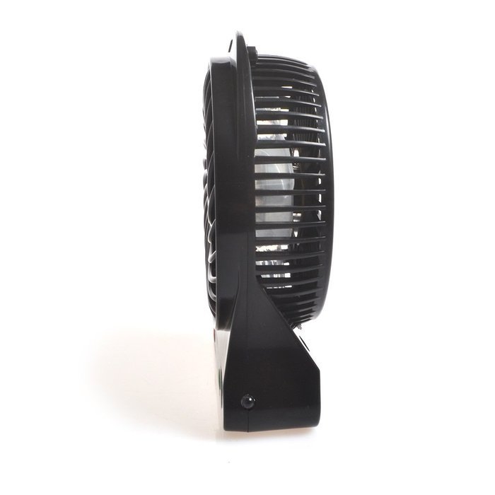 Onvian Mini USB Cyclone Table Outdoor Personal 4 inch Fan 3 Level Speed Cooling with LED N5