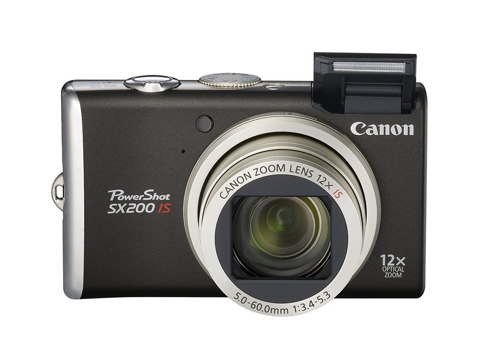 Canon PowerShot SX200IS 12.1 MP Digital Camera with 12x Wide Angle Optical Image Stabilized Zoom and 3.0-inch... N7