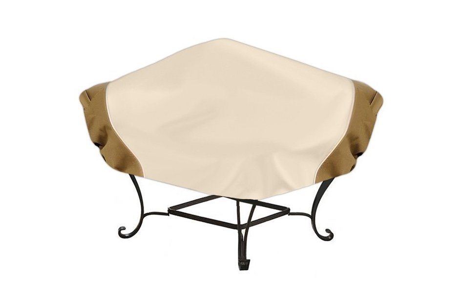 Pyle PVCFP95 Armor Shield Patio Fire Pit Cover, 40 by 40-Inch, Fits Square Fire Pit N2