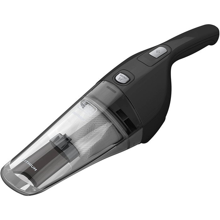 NEW Black+Decker Lithium Cordless Lightweight Dust Buster Vacuum, Black N3