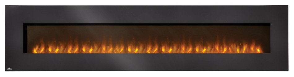Napoleon EFL100 Linear Wall Mount Electric Fireplace, No Heat, 100-Inch