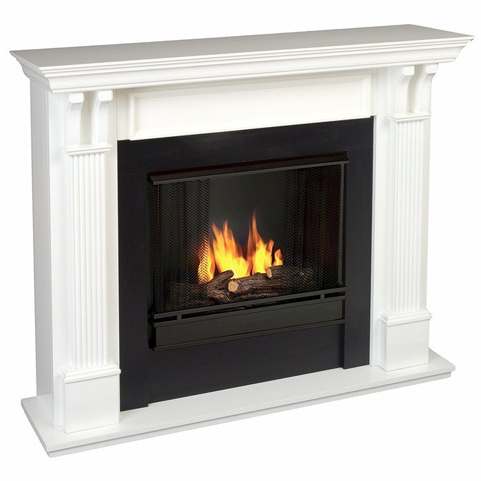 Real Flame Ashley Ventless Gel Fireplace N3