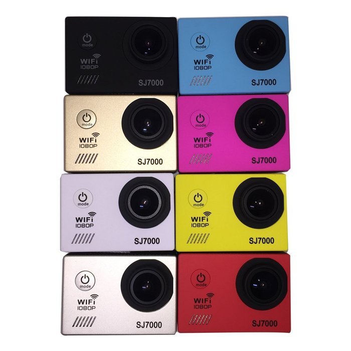 Sport Camera Meree SJ7000 Full HD 1080P Camcorder with 2.0 Inch Screen Mini DV (Gold) N6