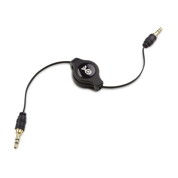 Cable Matters 2-Pack, Gold Plated 3.5mm Stereo Audio Cable in Black 3 Feet N4