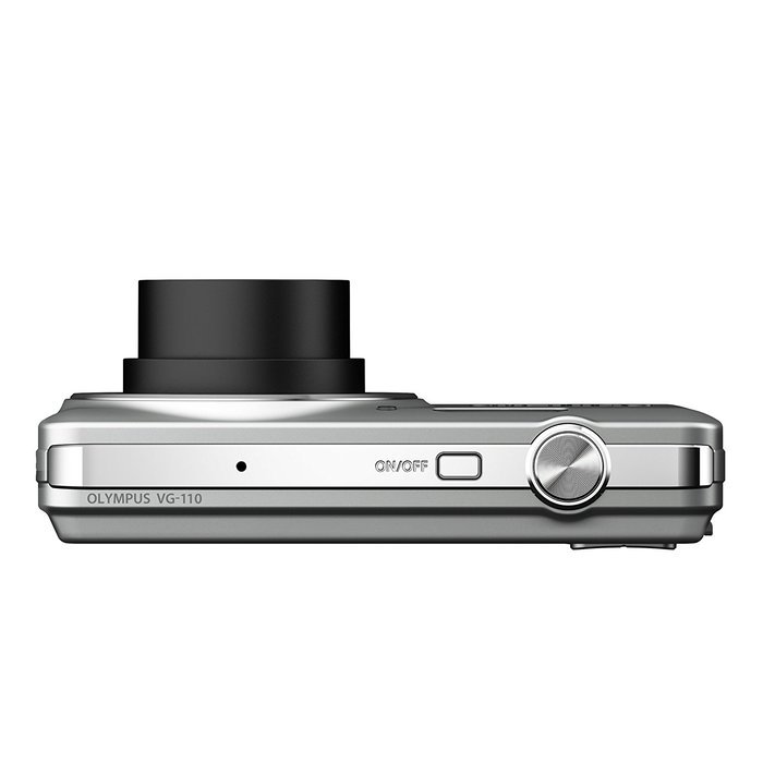 Olympus VG-110 12 MP Digital Camera with 4x Wide Zoom Lens (27mm) and 2.7-Inch LCD (Silver) (Old Model) N2