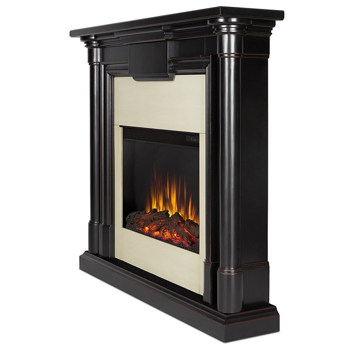 Real Flame Maxwell Electric Fireplace Whitewash N4