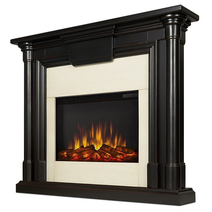 Real Flame Maxwell Electric Fireplace Whitewash N5