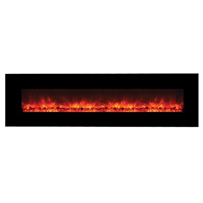 Yosemite Home Decor DF-EFP1313NH Glass Wall Mount No Heater, 95"