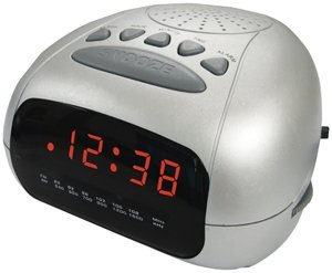 Slick AM/FM Digital Alarm Clock Radio