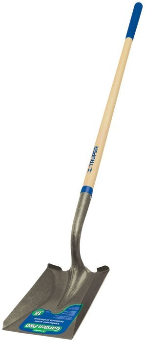 Truper 31201 Tru Pro 29-Inch Square Point Shovel with Fiberglass D-Handle N13