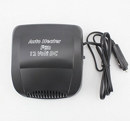 Car Window Heater Defroster Fan - 12V 150W Cigarette Lighter Plug in Ceramic Heater Systerm N4
