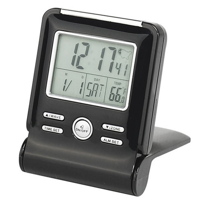 Atomic Travel Alarm Desk Clock N2