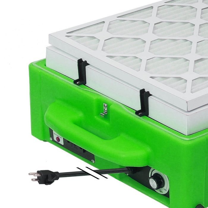 Contair SB-500 HEPA Commercial Industrial Air Scrubber Negative Air Machine Filteration Purification N5