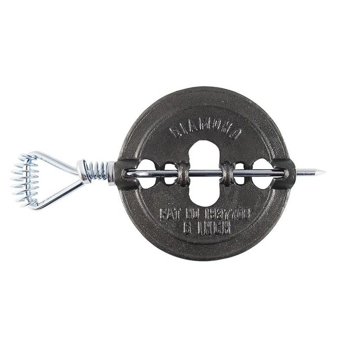 Smoke Pipe Damper Size: 3" Diameter