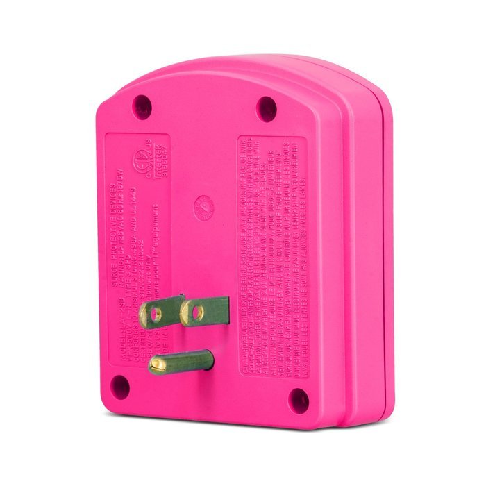 Aduro&reg; SURGE Travel Size Power Portable Mini 300 Joules Protector Multi Port Charging Station Hub with 2 Outlets... N7