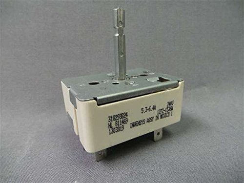 Recertified Frigidaire 318293824 Range Cooktop Surface SM Element Switch 250VAC 5.3-6.4A
