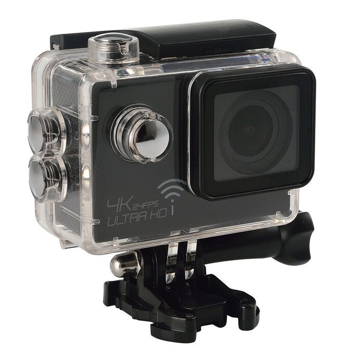 SHZONS 30M Underwater Action Sports Camcorder Camera WIFI 1080P Ultra HD 4K 24FPS Waterproof Digital Video Recorder... N15