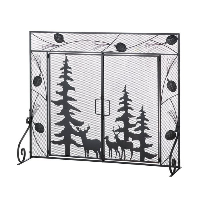 Koehler Home Decor Woodland Wonder Fireplace Screen