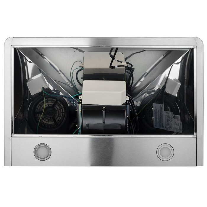 AKDY 30" Stainless Steel Wall Mount LED Touch Control Range Hood AZ-63175D-BK N8