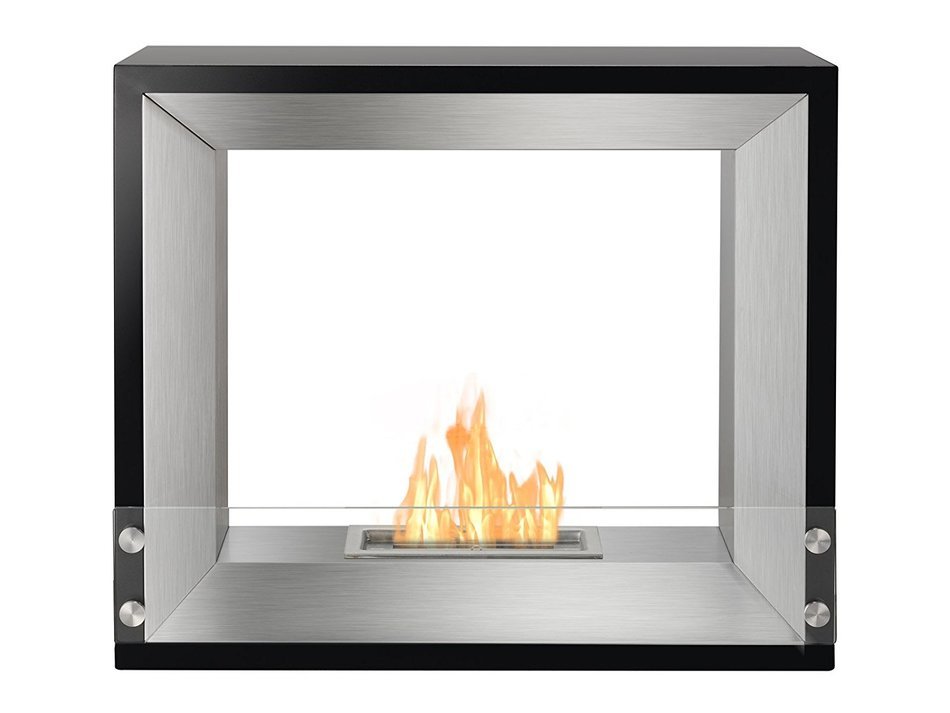 Ignis Mecca Freestanding Ventless Ethanol Fireplace UL Listed / UL Approved Fireplace