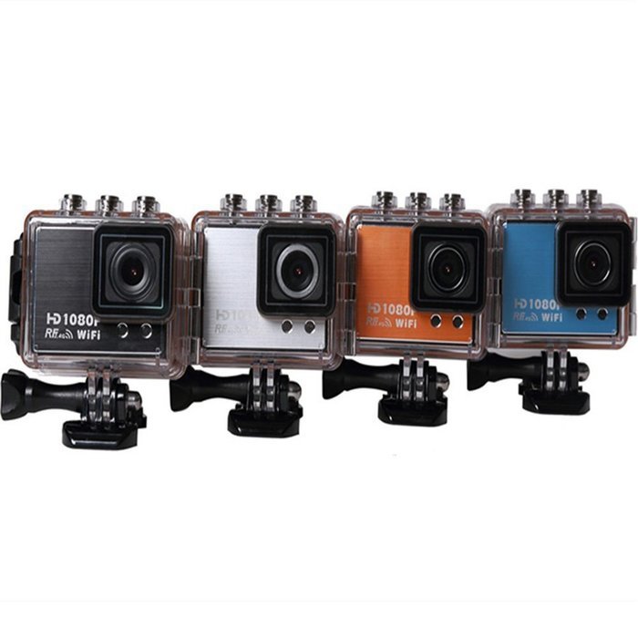 Logas 1.5" TFT 1080P Full HD Sports Action DV Camera Waterproof Wifi Camcorder + Watch N5