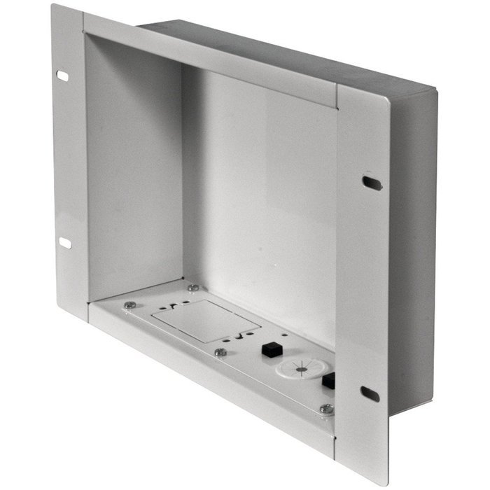 Recessed Cable Management and Power Storage Accessory Box
